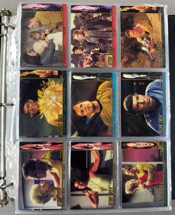 1997-99 SkyBox Star Trek The Original Series 1-3 Complete Sets (246) W/ Inserts