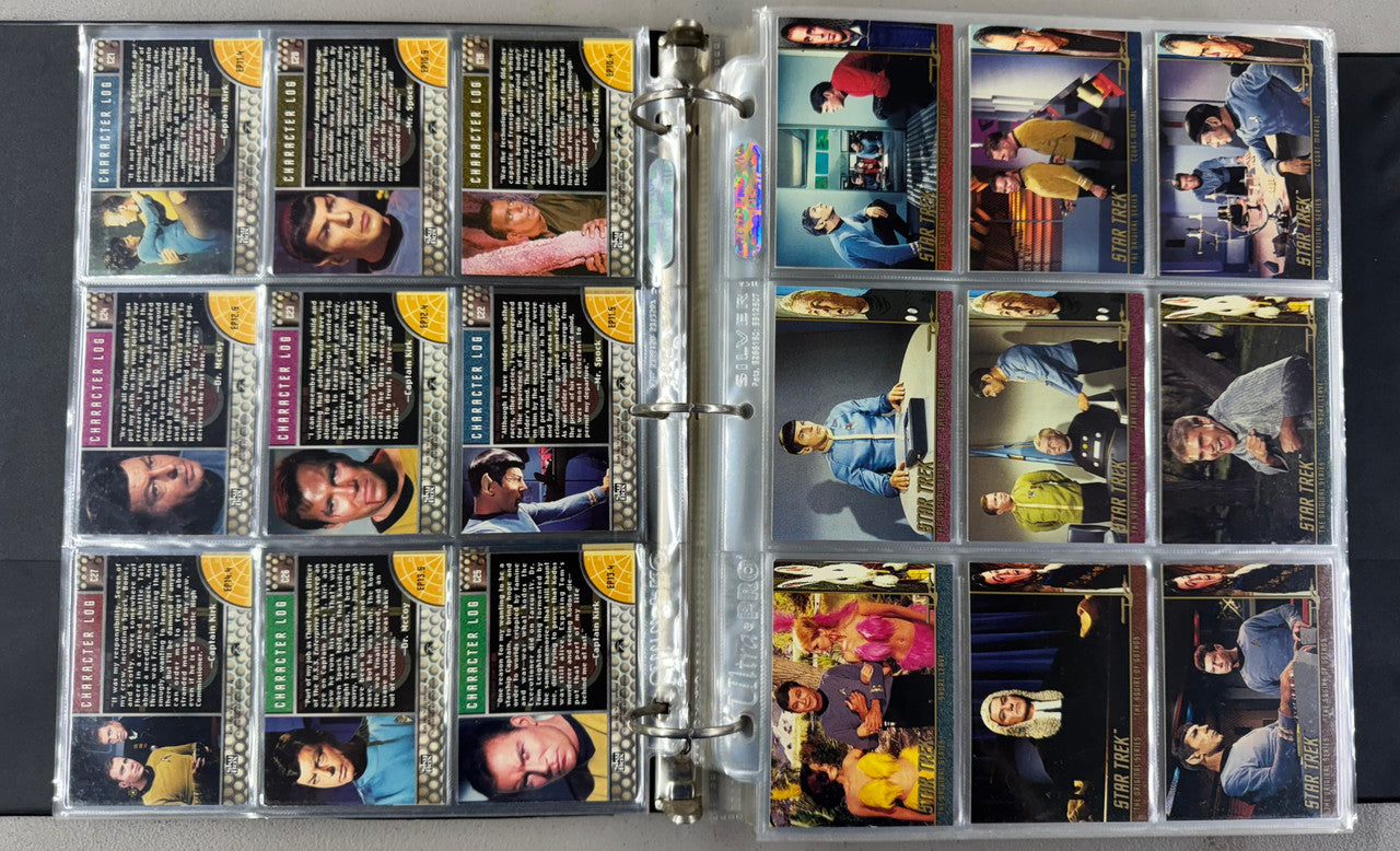 1997-99 SkyBox Star Trek The Original Series 1-3 Complete Sets (246) W/ Inserts