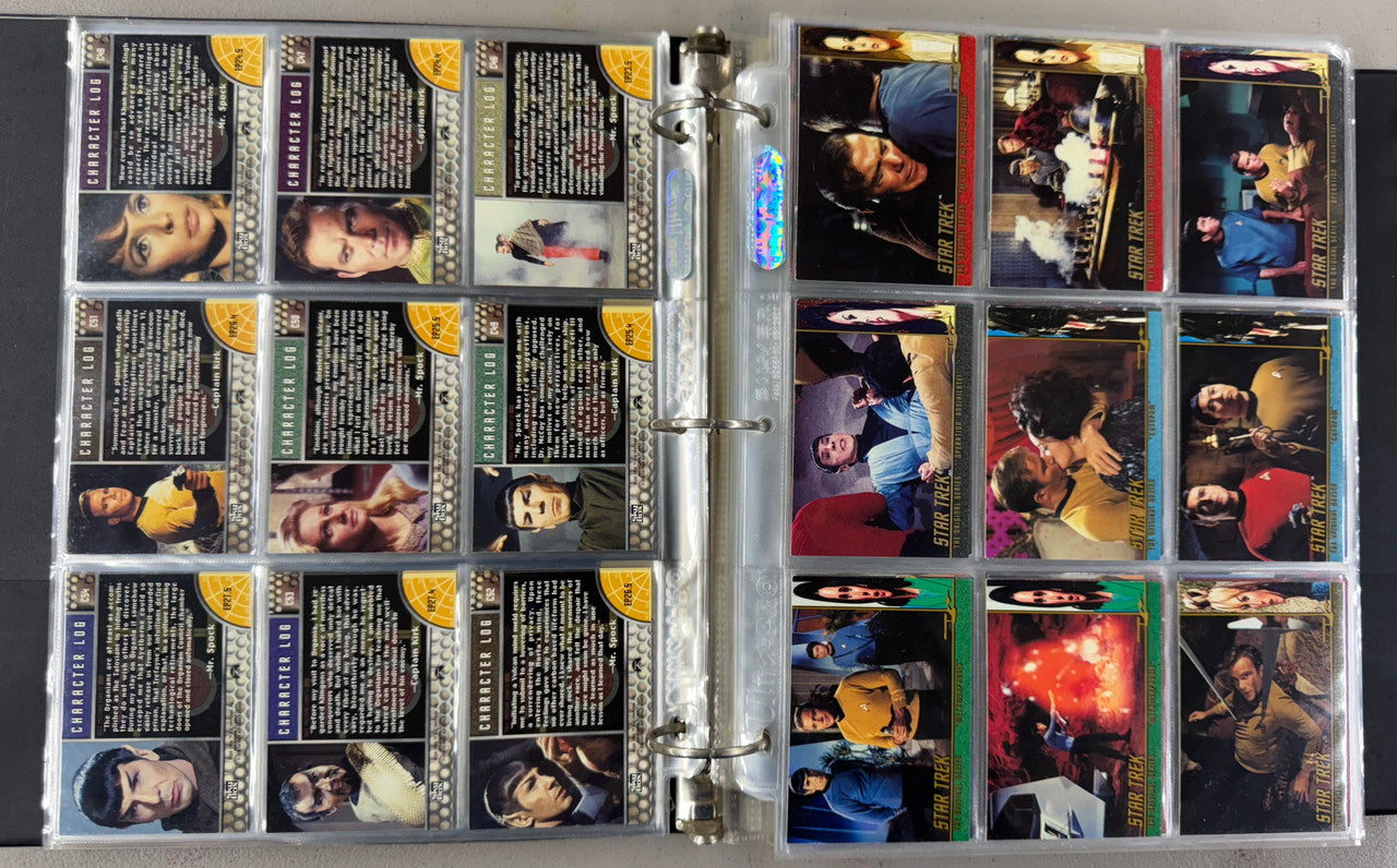1997-99 SkyBox Star Trek The Original Series 1-3 Complete Sets (246) W/ Inserts