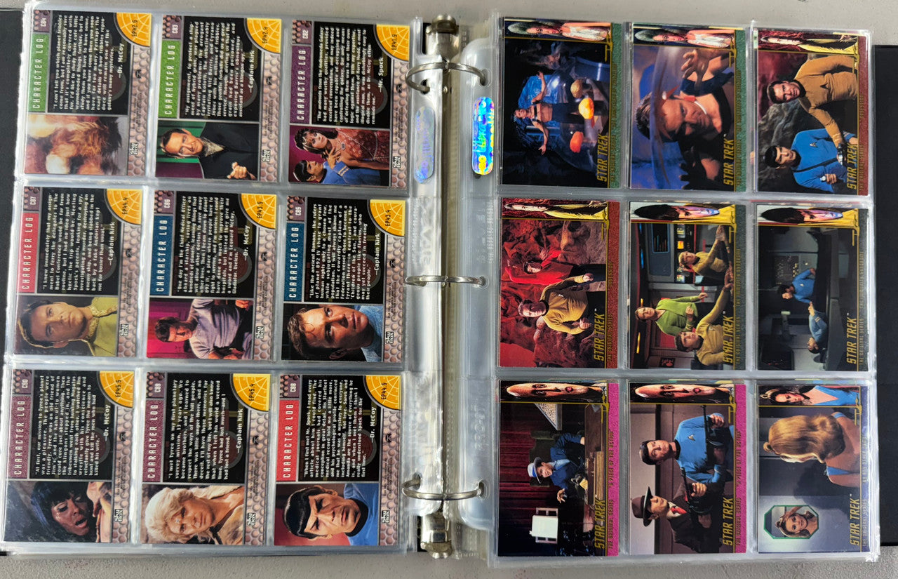1997-99 SkyBox Star Trek The Original Series 1-3 Complete Sets (246) W/ Inserts