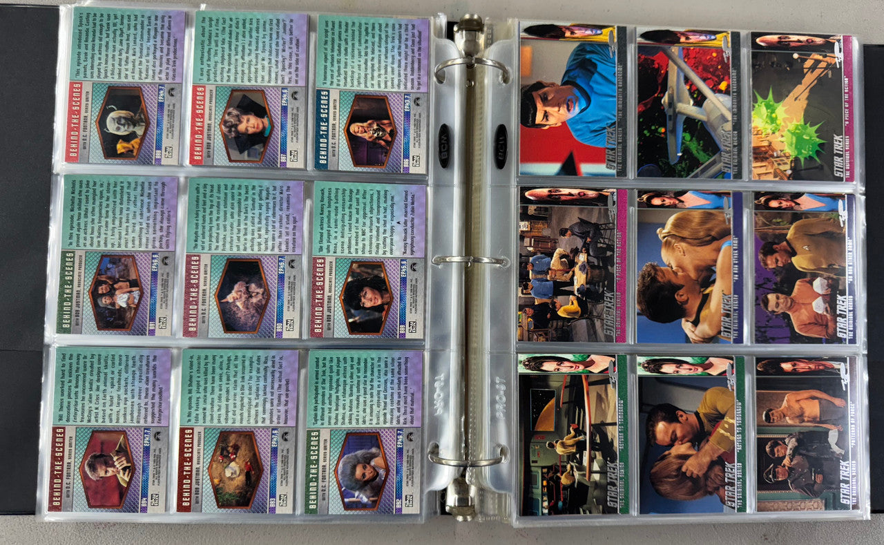 1997-99 SkyBox Star Trek The Original Series 1-3 Complete Sets (246) W/ Inserts