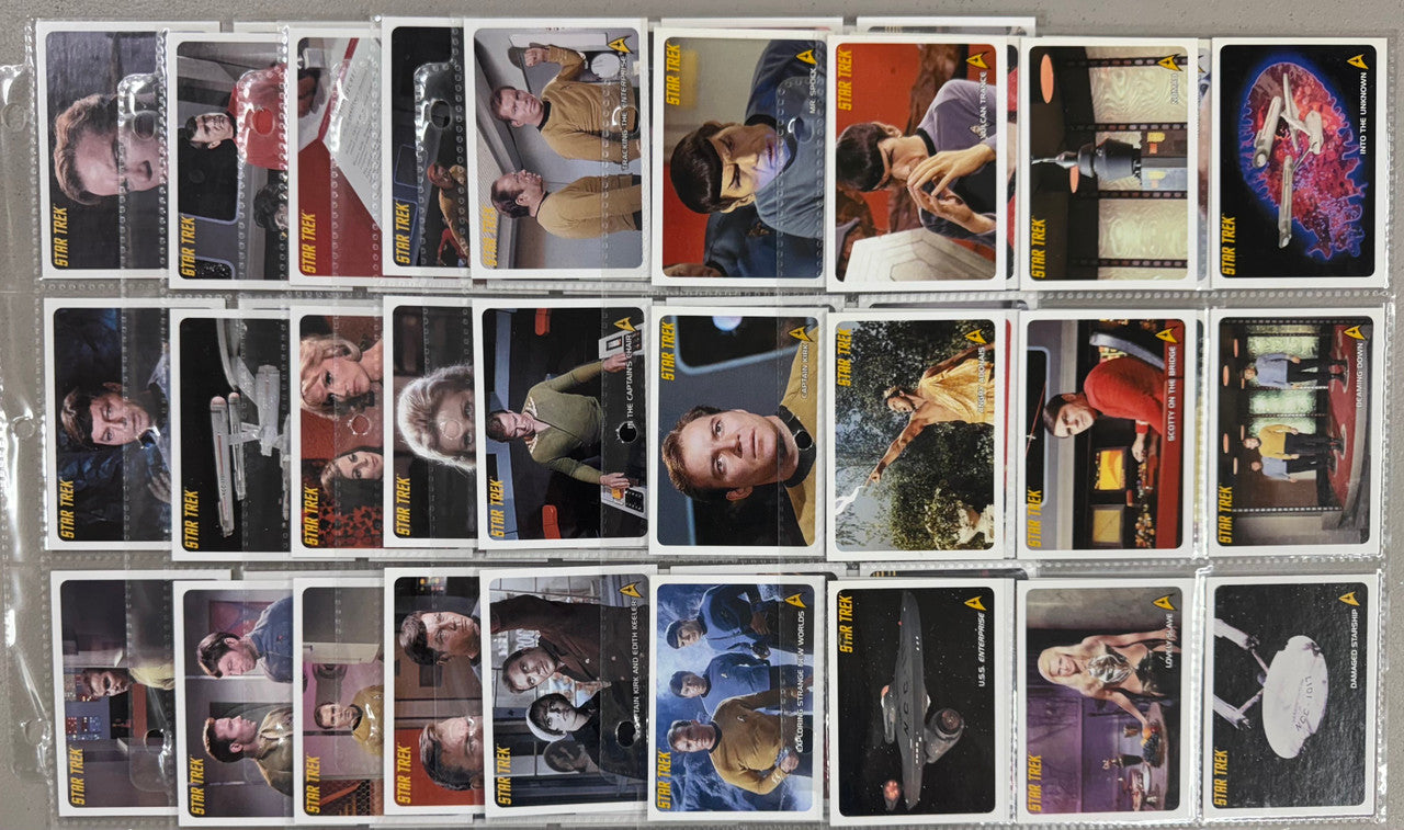 2006-09 Rittenhouse Star Trek The Original Series 40th Anniversary Complete Sets