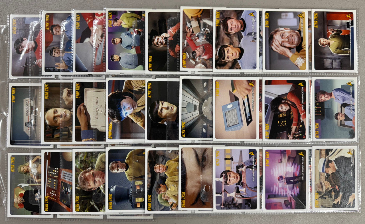 2006-09 Rittenhouse Star Trek The Original Series 40th Anniversary Complete Sets