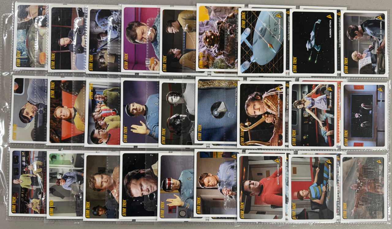 2006-09 Rittenhouse Star Trek The Original Series 40th Anniversary Complete Sets