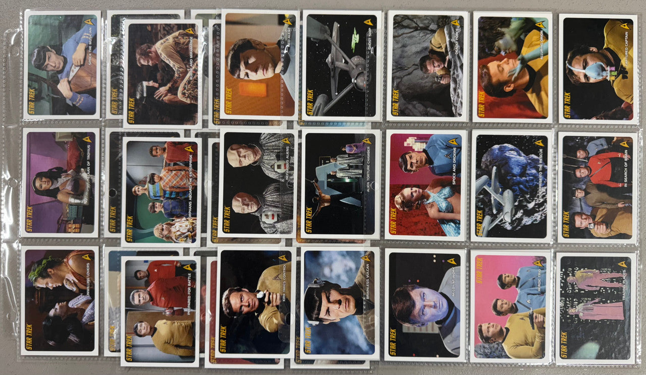 2006-09 Rittenhouse Star Trek The Original Series 40th Anniversary Complete Sets
