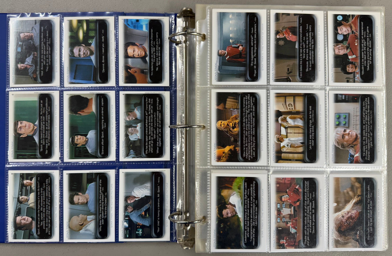 2004-12 Rittenhouse Star Trek "Quotable" Complete Card Sets