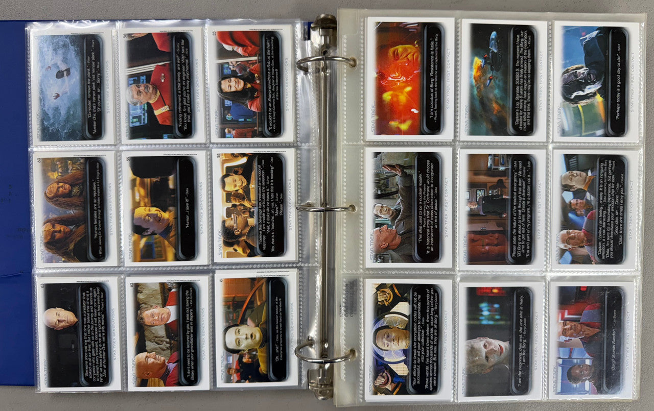 2004-12 Rittenhouse Star Trek "Quotable" Complete Card Sets