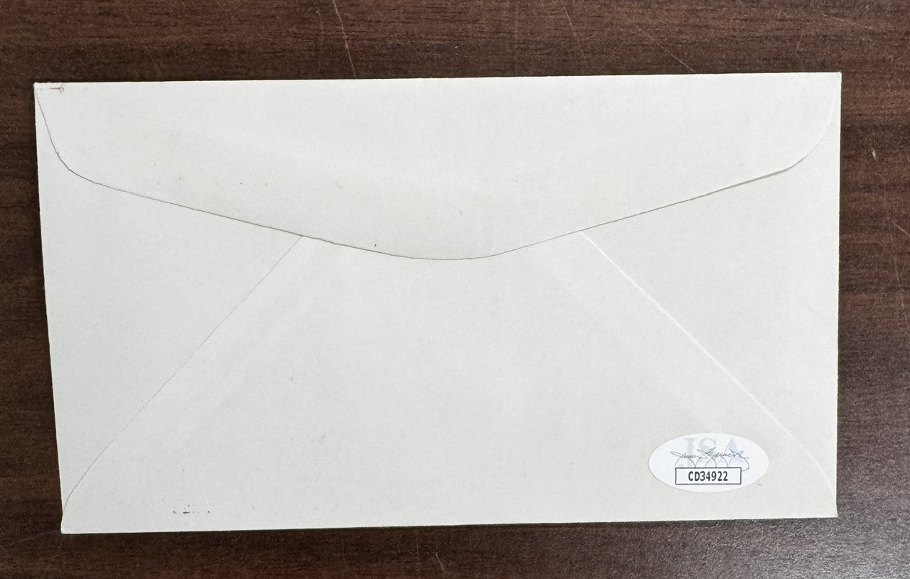 Walter Payton Signed Autographed Rushing Records Cache Envelope JSA