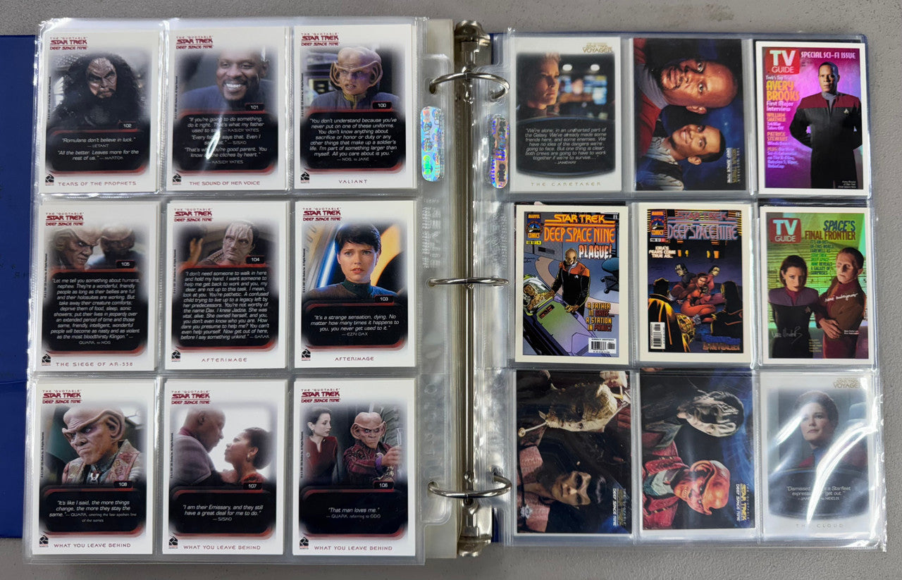 2004-12 Rittenhouse Star Trek "Quotable" Complete Card Sets