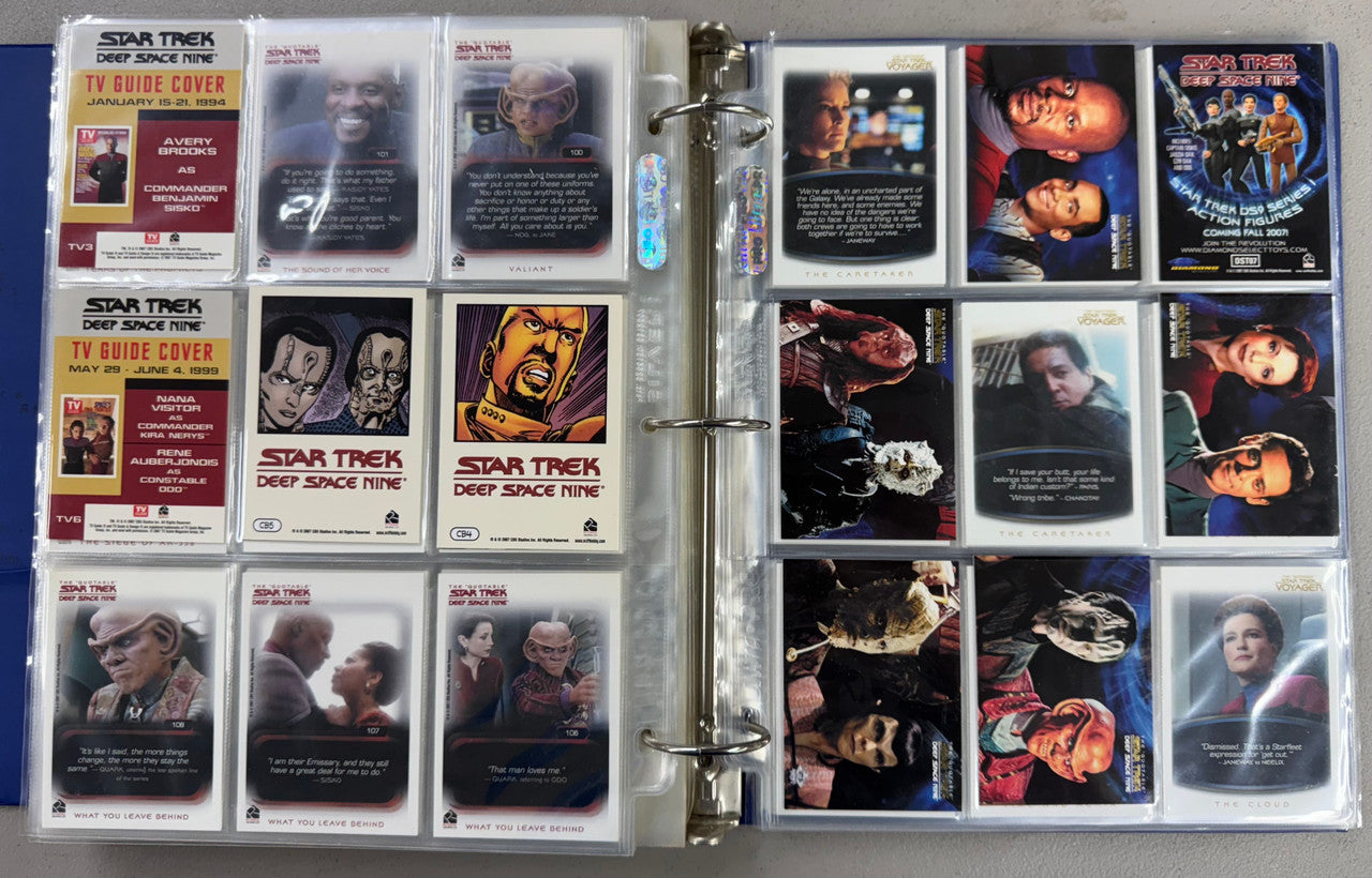 2004-12 Rittenhouse Star Trek "Quotable" Complete Card Sets