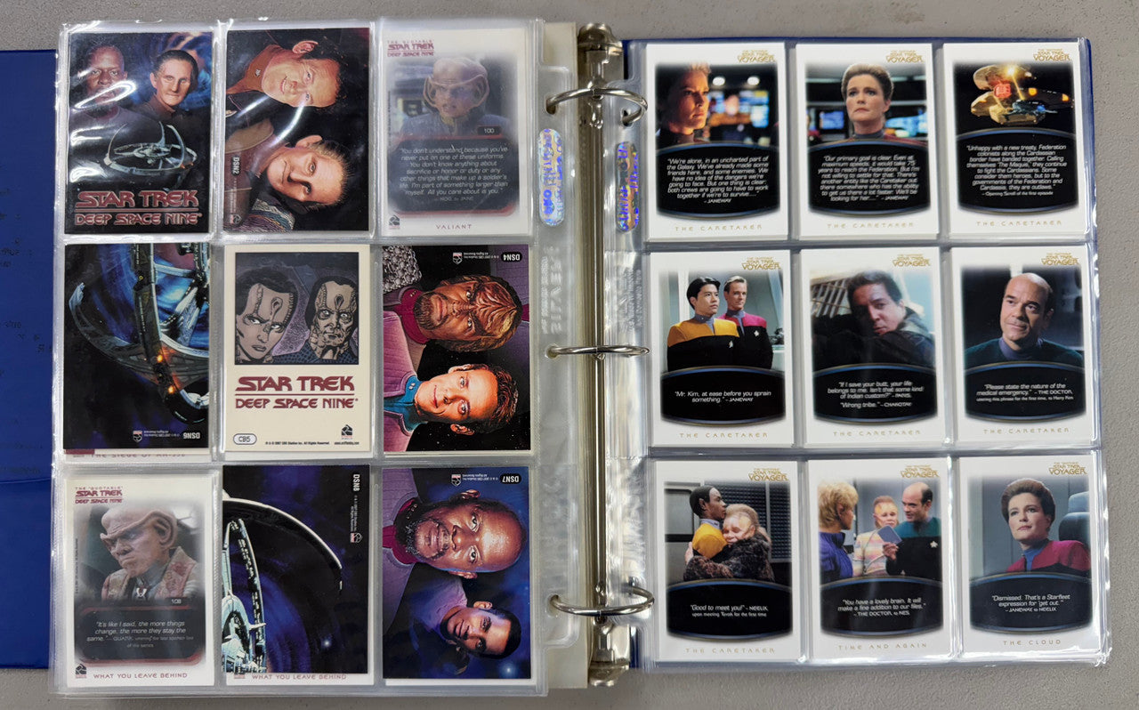 2004-12 Rittenhouse Star Trek "Quotable" Complete Card Sets