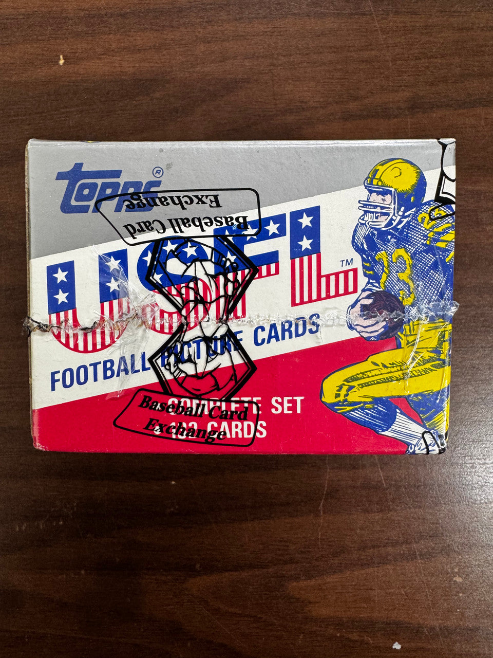1985 Topps USFL Football Complete Box Set BBCE Wrapped Sealed