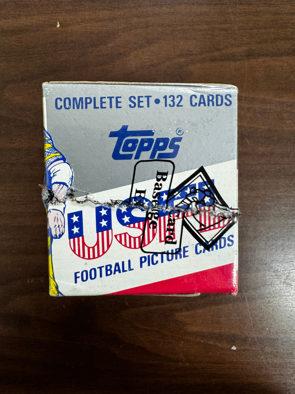 1985 Topps USFL Football Complete Box Set BBCE Wrapped Sealed