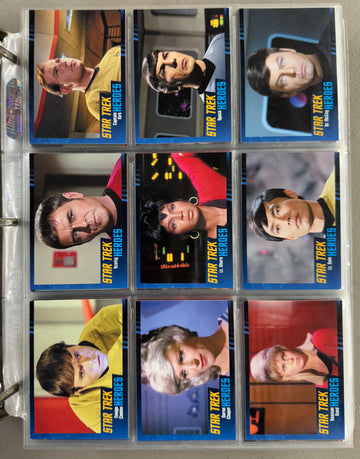 2001-16 Rittenhouse Star Trek The Original Series Anniversary Complete Sets