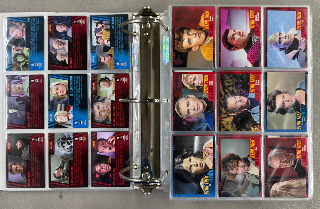 2001-16 Rittenhouse Star Trek The Original Series Anniversary Complete Sets