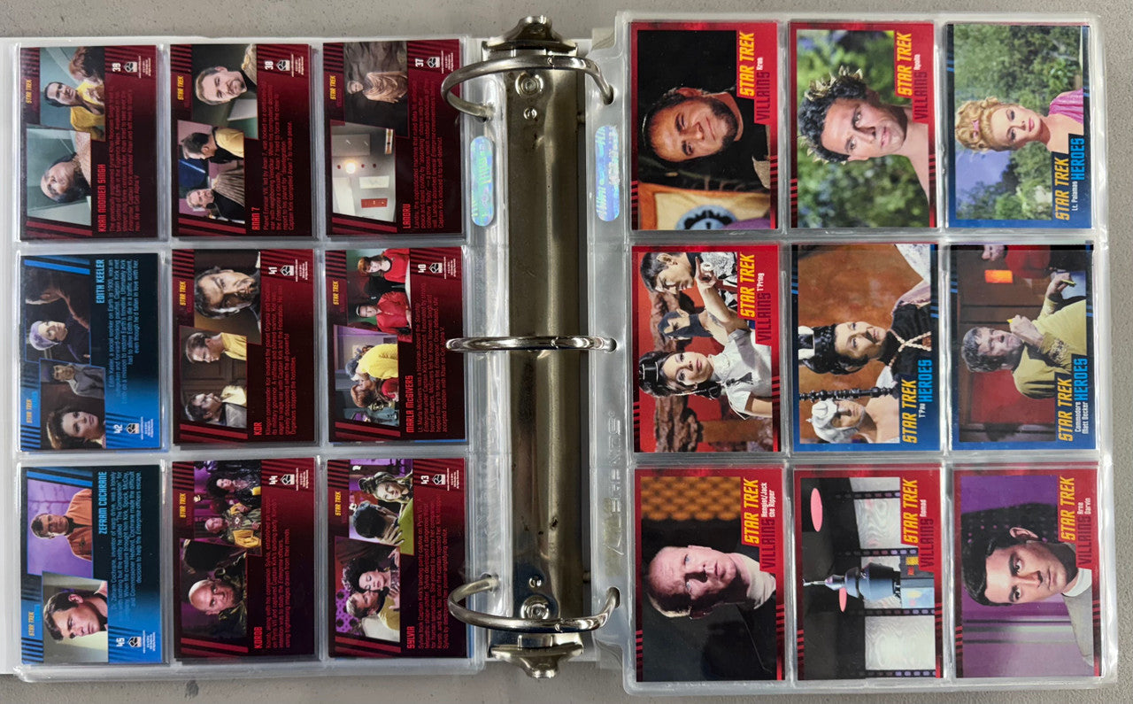 2001-16 Rittenhouse Star Trek The Original Series Anniversary Complete Sets