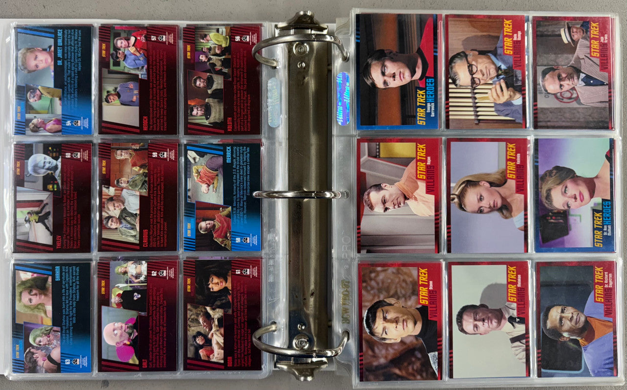 2001-16 Rittenhouse Star Trek The Original Series Anniversary Complete Sets