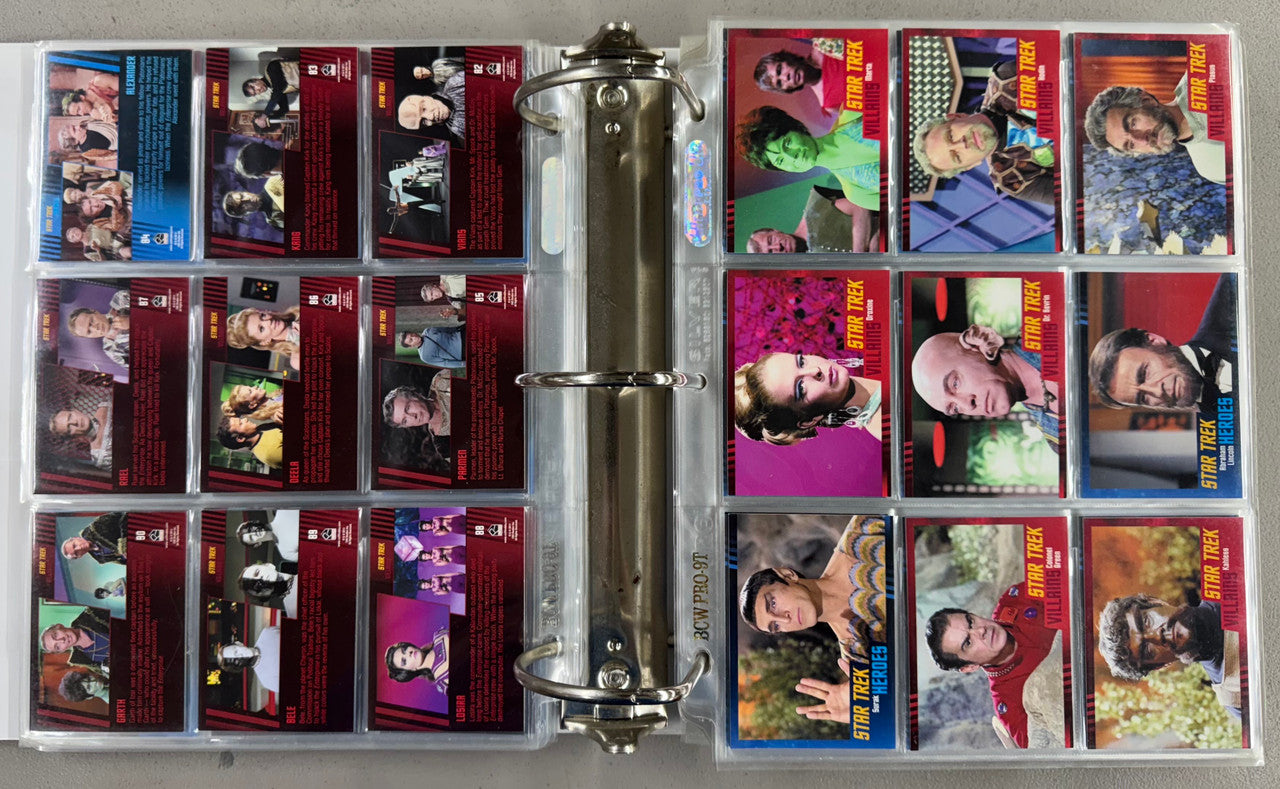 2001-16 Rittenhouse Star Trek The Original Series Anniversary Complete Sets