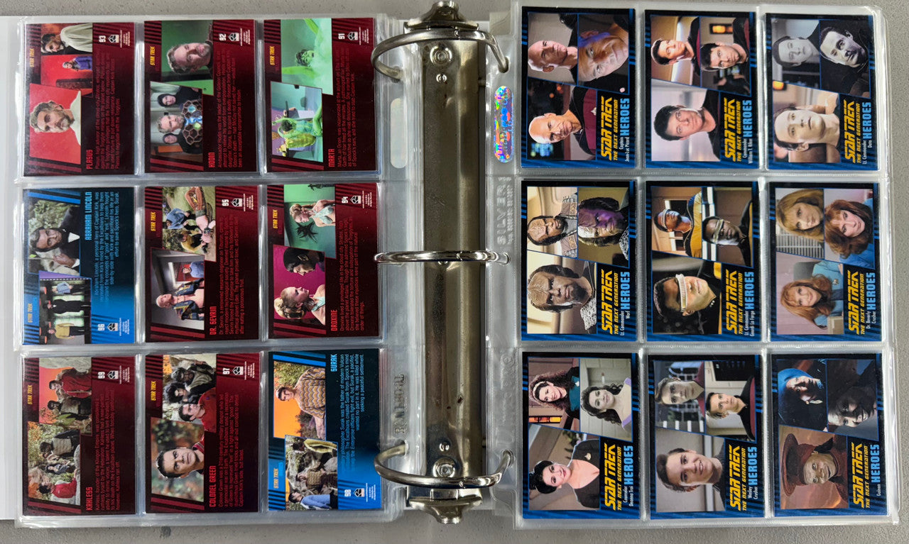 2001-16 Rittenhouse Star Trek The Original Series Anniversary Complete Sets