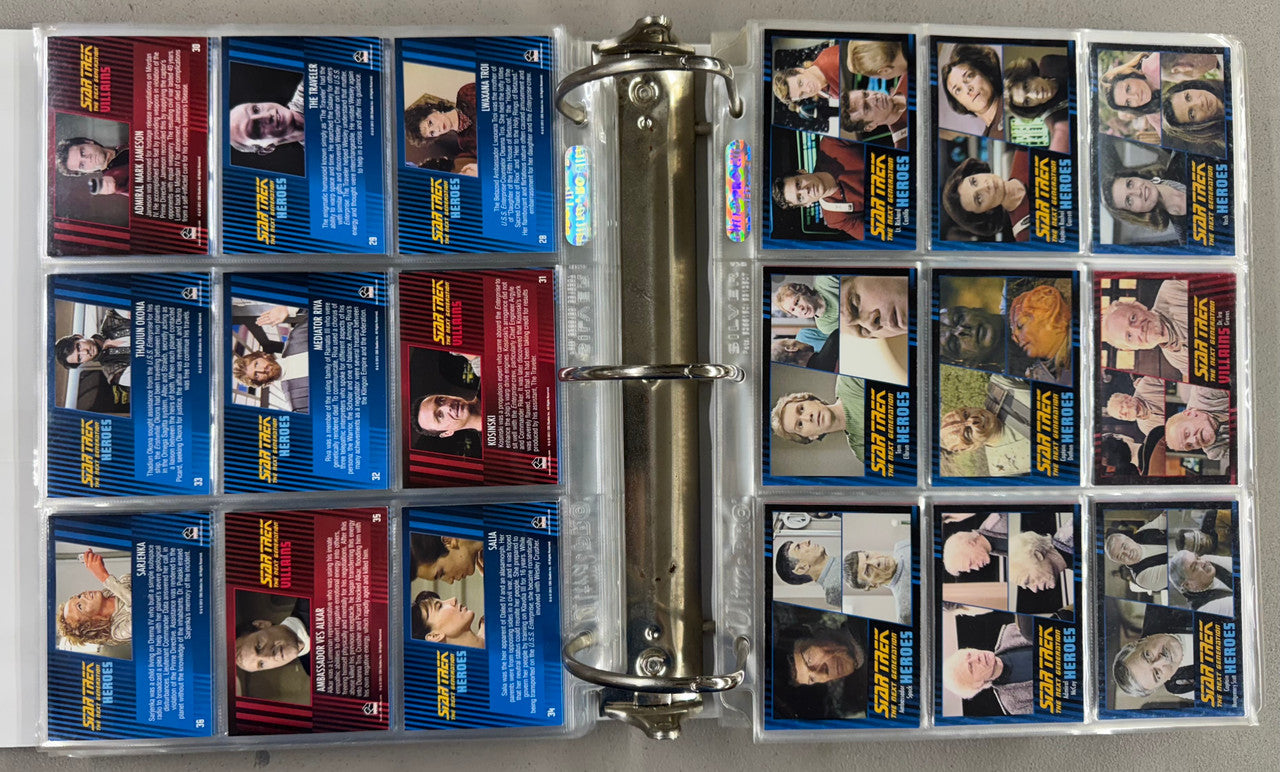 2001-16 Rittenhouse Star Trek The Original Series Anniversary Complete Sets