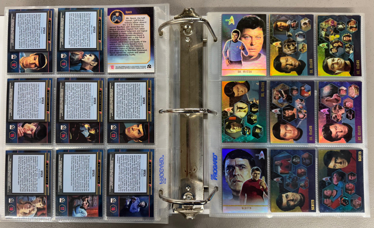 2001-16 Rittenhouse Star Trek The Original Series Anniversary Complete Sets