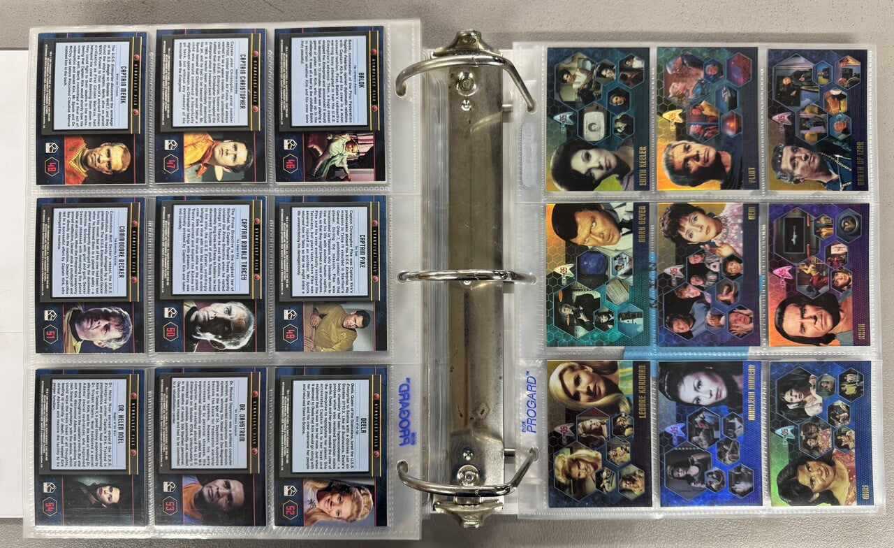 2001-16 Rittenhouse Star Trek The Original Series Anniversary Complete Sets