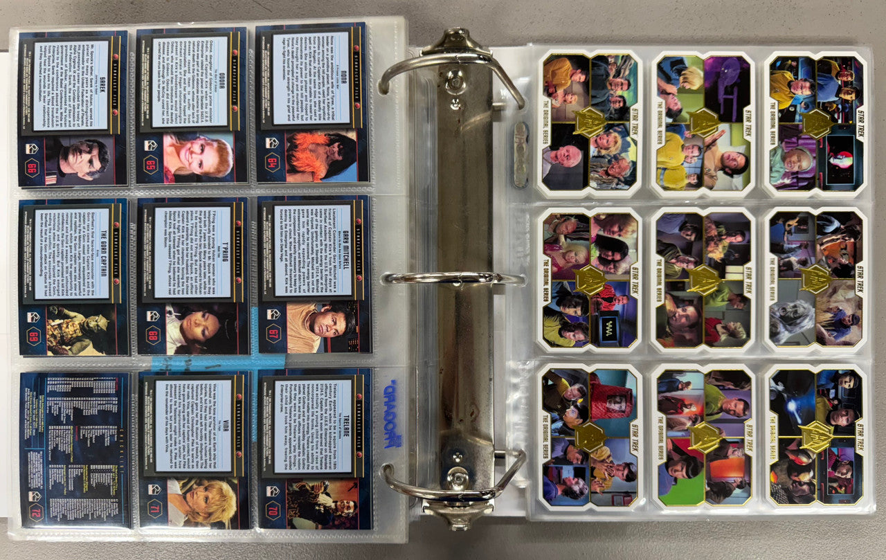 2001-16 Rittenhouse Star Trek The Original Series Anniversary Complete Sets