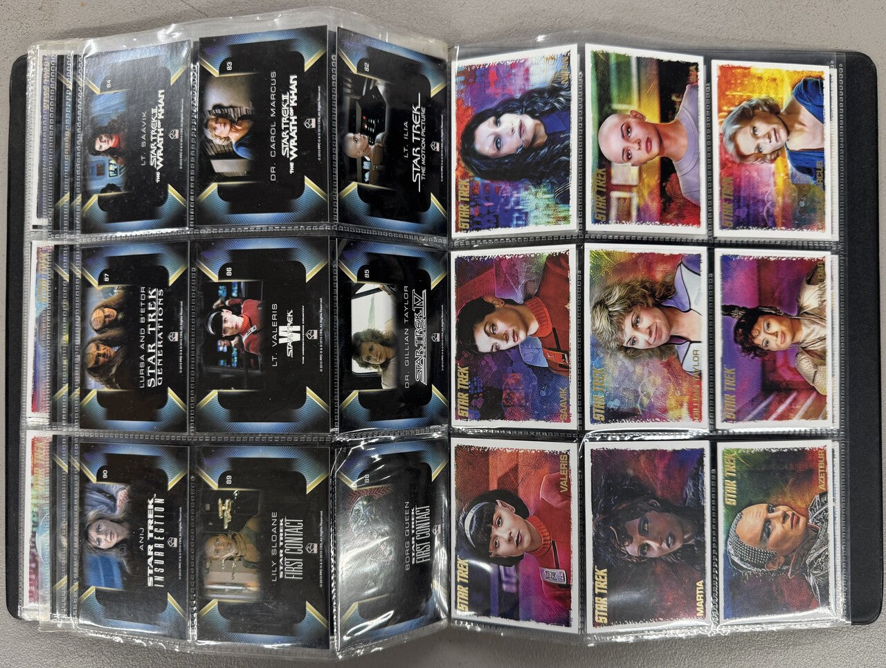 2010-21 Rittenhouse Women of Star Trek Complete Card Sets
