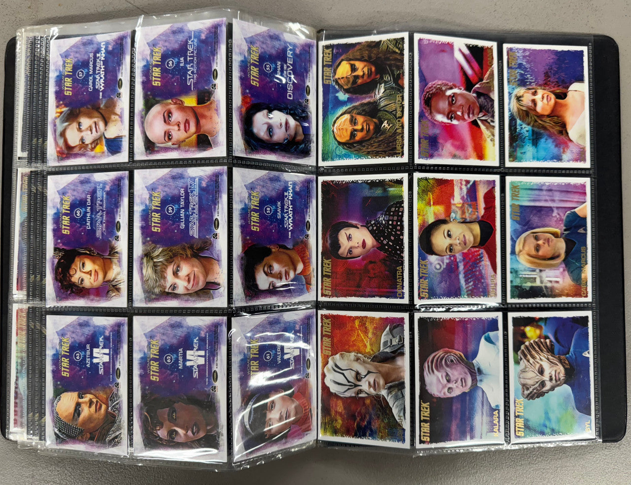2010-21 Rittenhouse Women of Star Trek Complete Card Sets