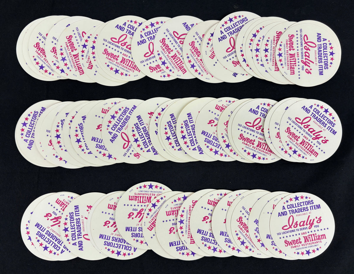 1976 Isaly's Baseball Disc Complete Set (70/70) NM-MT