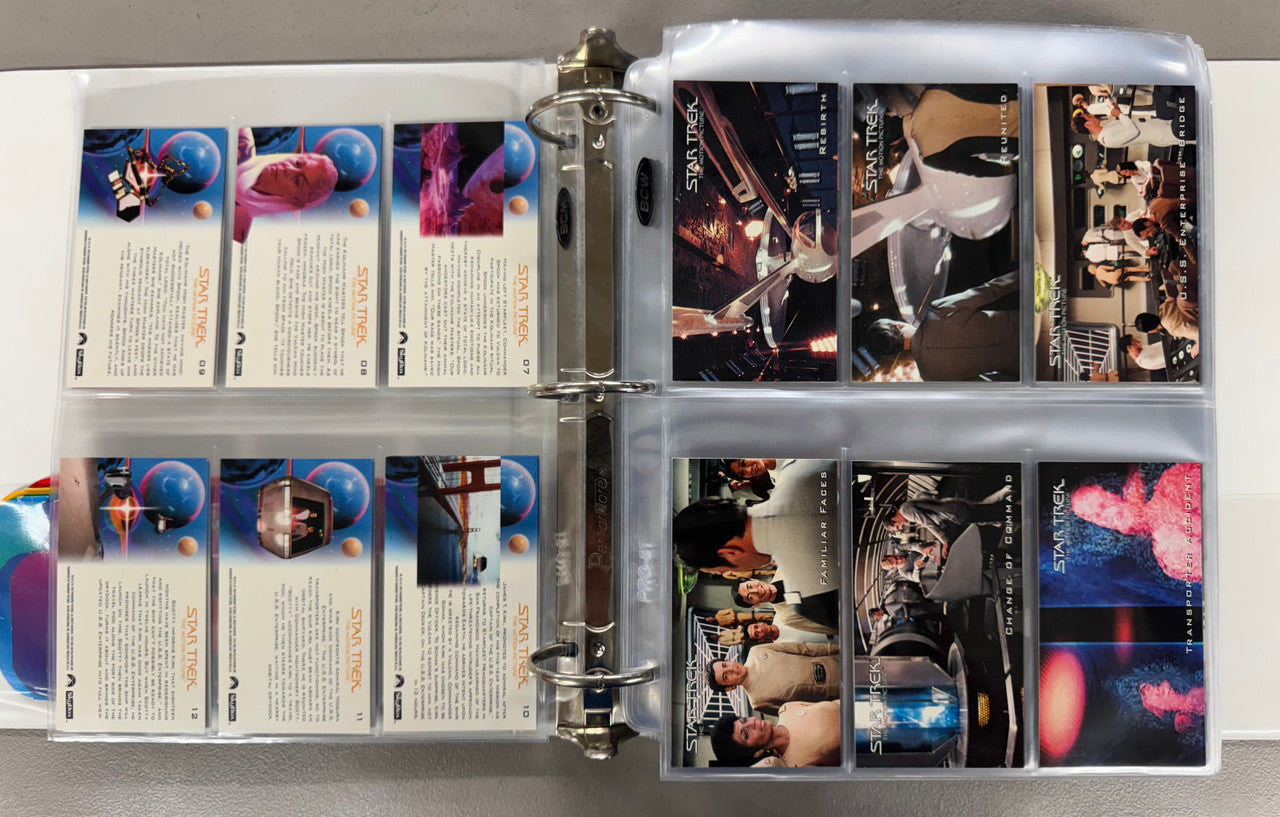 1994 SkyBox Star Trek Cinema Collector 1-6 Complete Card Sets