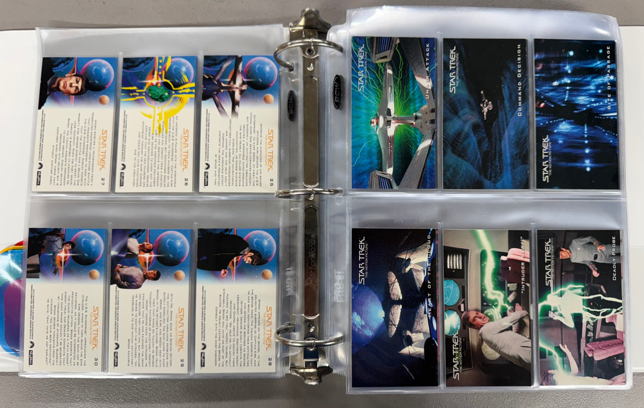 1994 SkyBox Star Trek Cinema Collector 1-6 Complete Card Sets