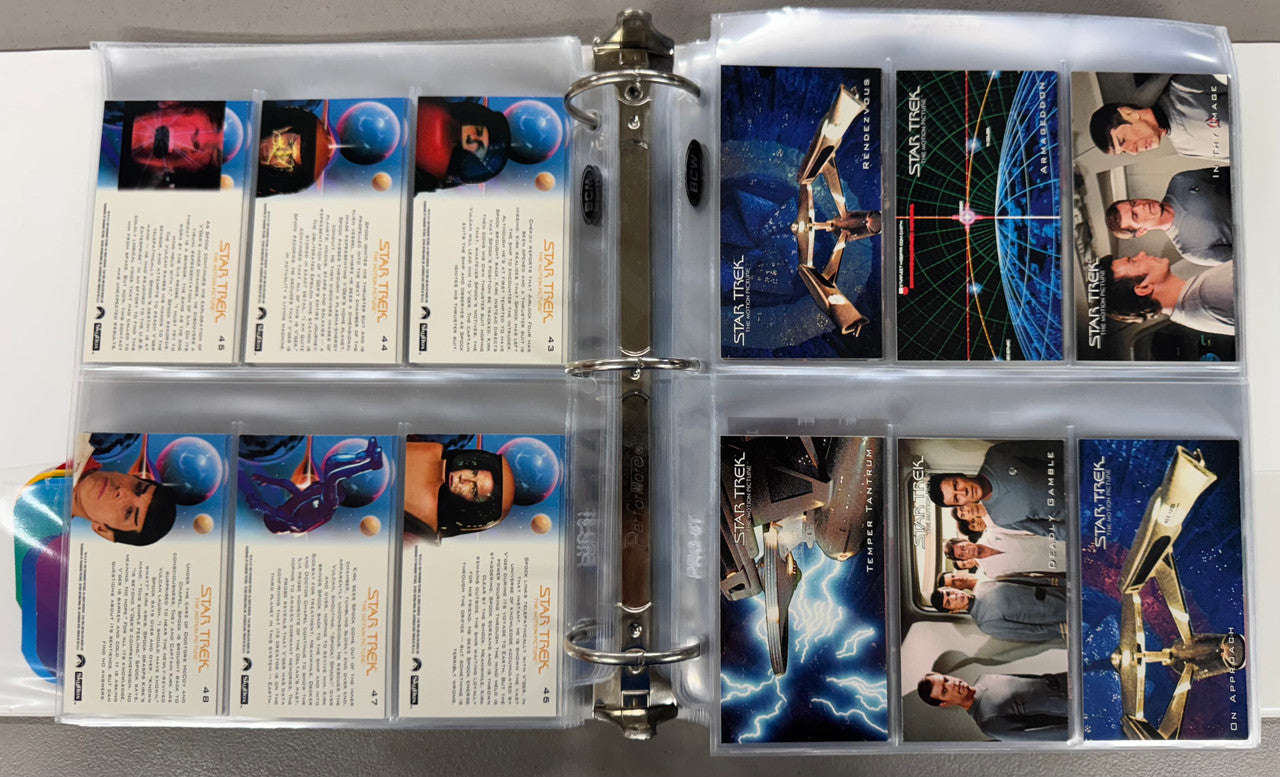 1994 SkyBox Star Trek Cinema Collector 1-6 Complete Card Sets