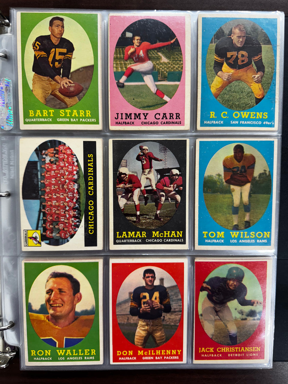 1958 Topps Football Complete Set (132) VG-EX Overall Jim Brown RC