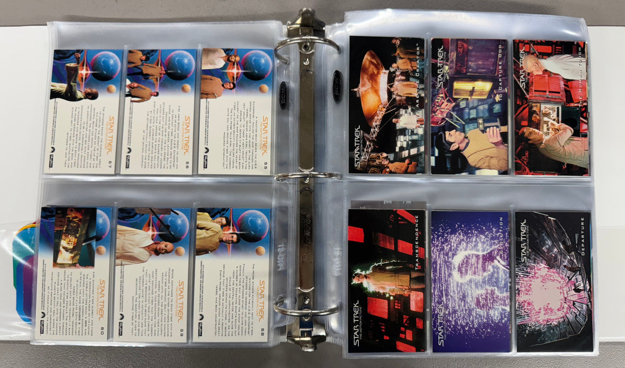 1994 SkyBox Star Trek Cinema Collector 1-6 Complete Card Sets