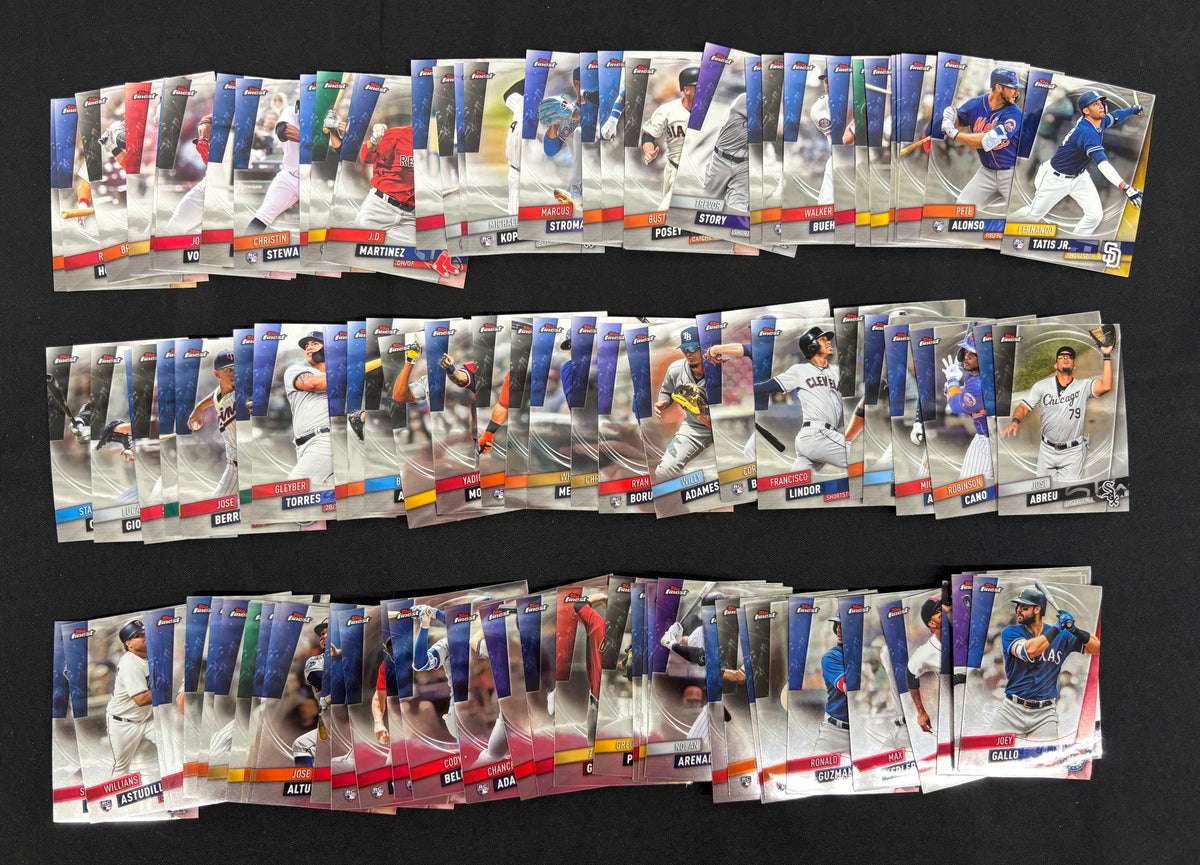 2019 Topps Finest Baseball Complete Set (100/100) NM-MT
