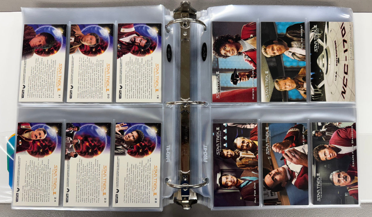 1994 SkyBox Star Trek Cinema Collector 1-6 Complete Card Sets