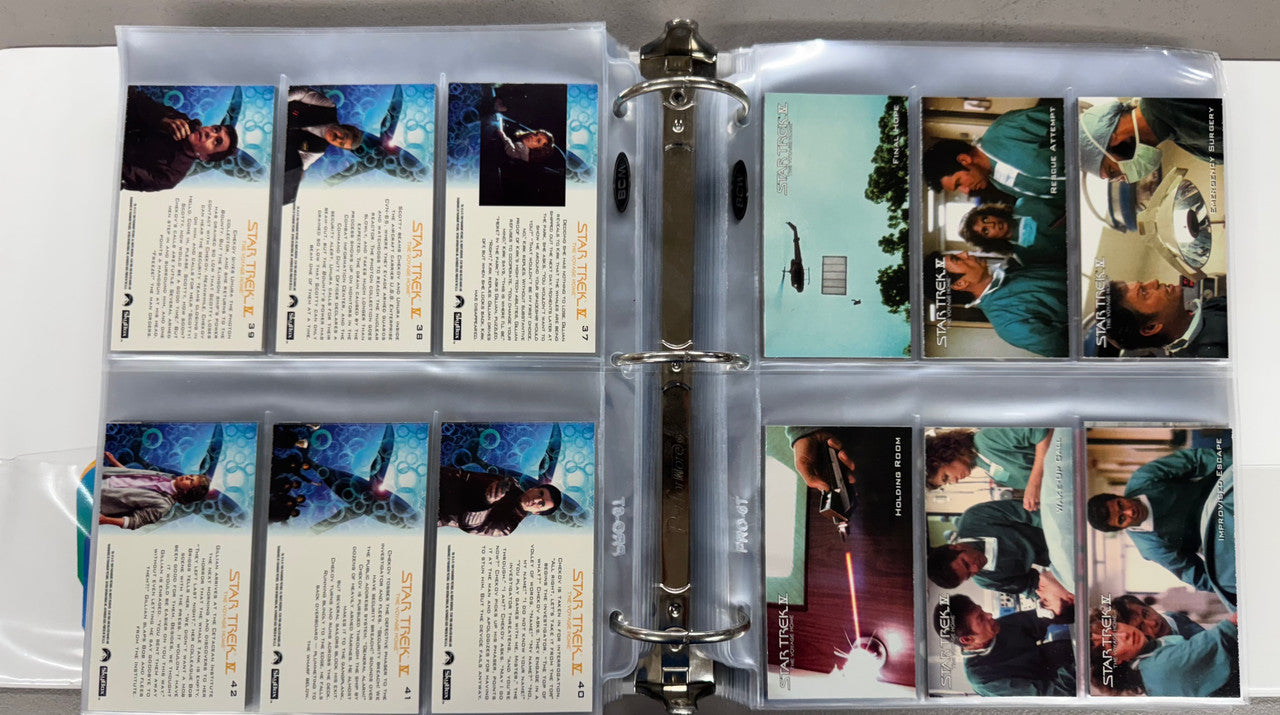 1994 SkyBox Star Trek Cinema Collector 1-6 Complete Card Sets