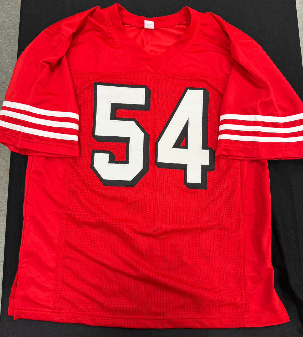 Fred Warner Signed Autographed Custom Jersey XL BAS