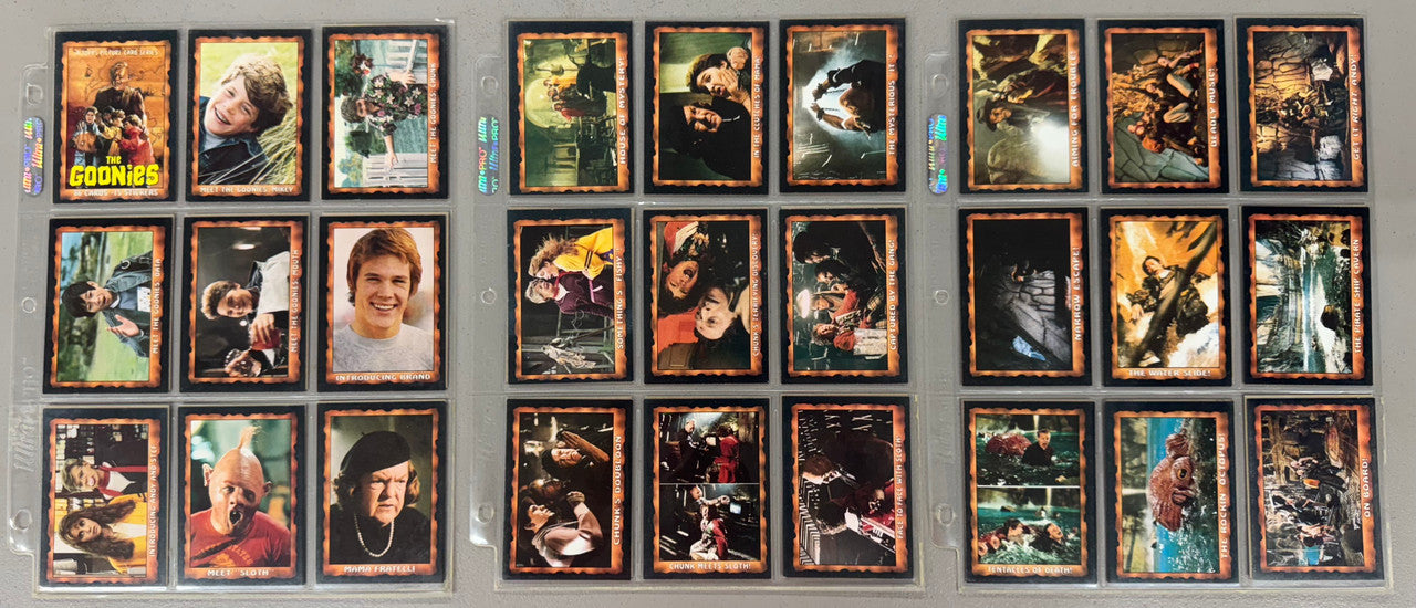 1985 Topps The Goonies Complete Card Set NM