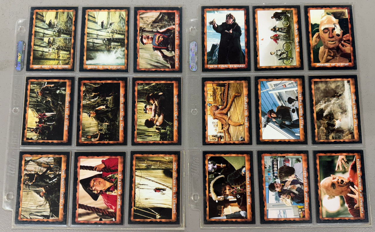 1985 Topps The Goonies Complete Card Set NM