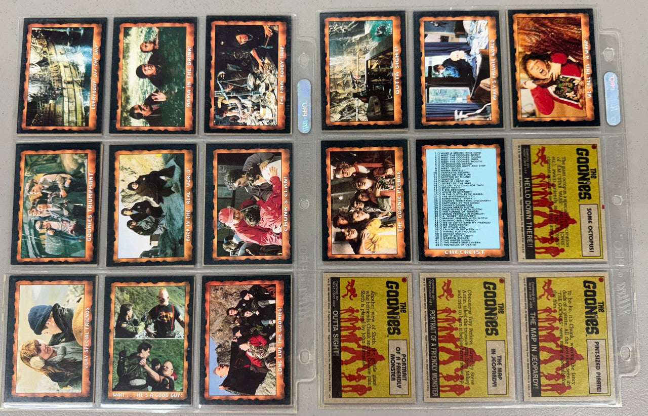 1985 Topps The Goonies Complete Card Set NM