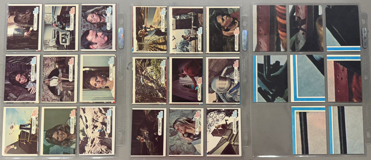 1976 Donruss The Bionic Woman Complete Card Set EX