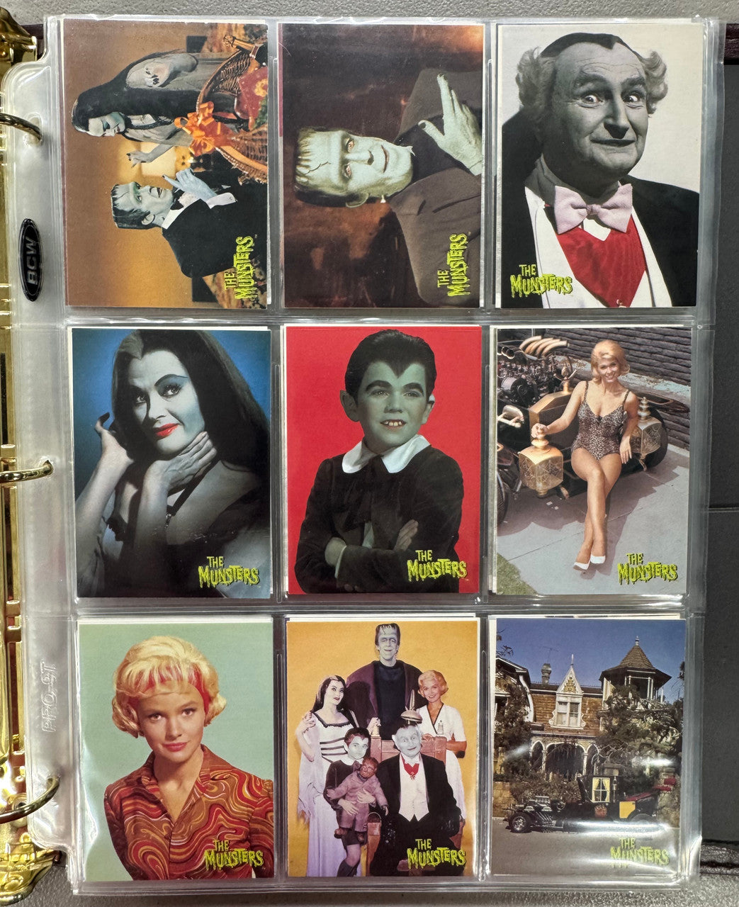1996-97 Dart The Munsters Series 1-2 Complete Card Sets NM