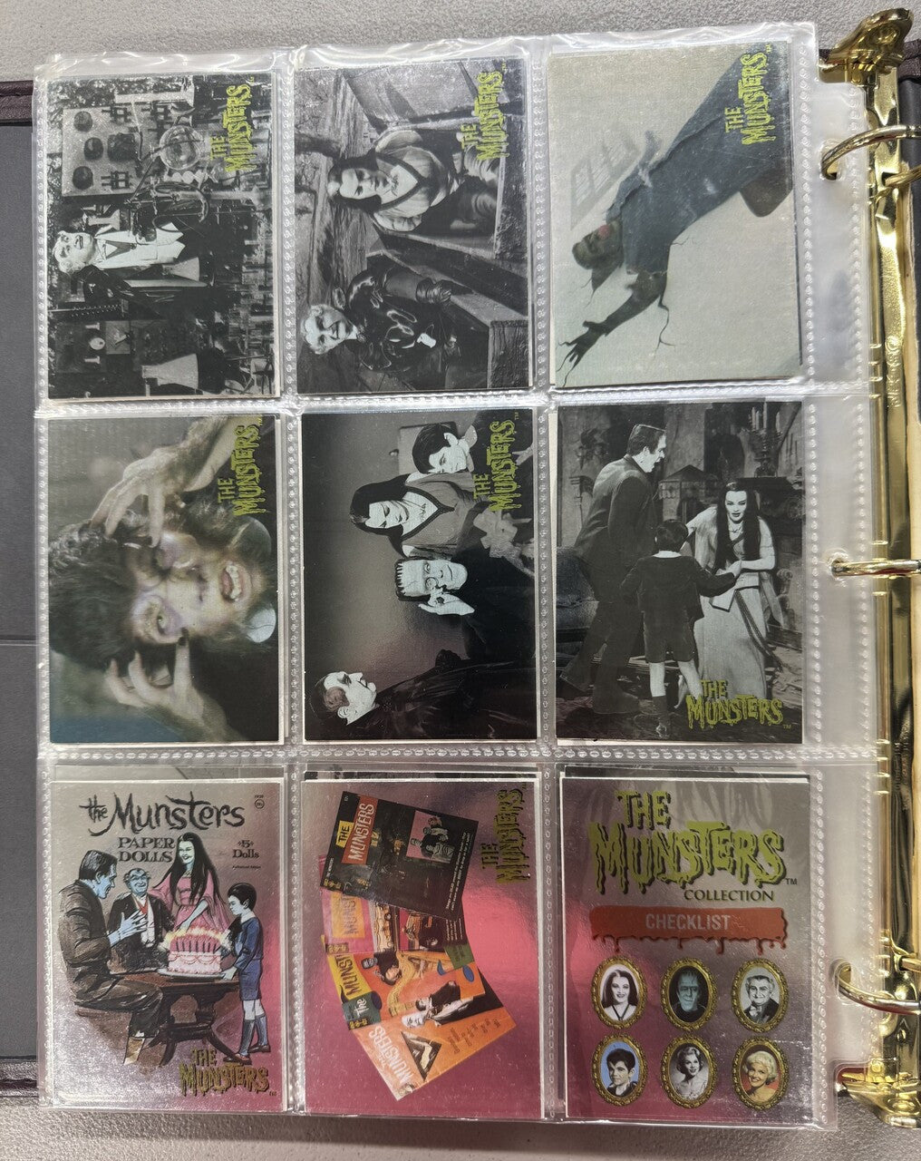 1996-97 Dart The Munsters Series 1-2 Complete Card Sets NM