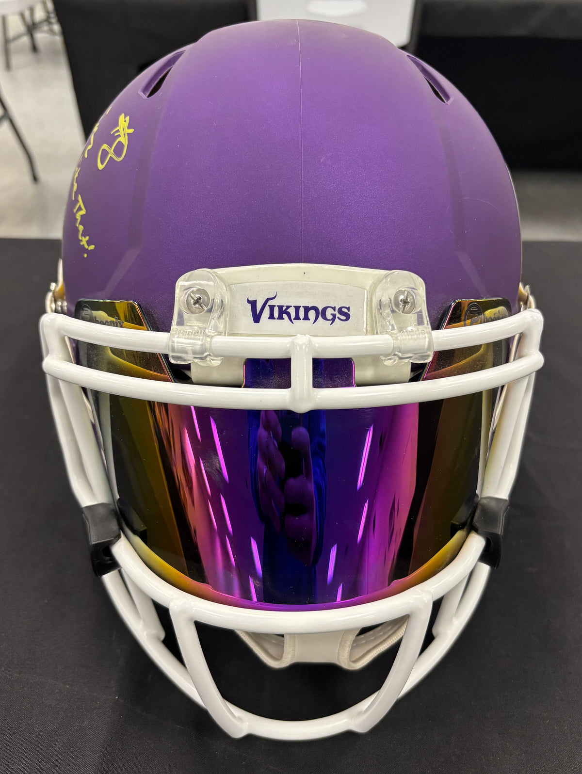 Kirk Cousins Signed Autographed Helmet Authentic Inscribed Kirk Cousins Cert