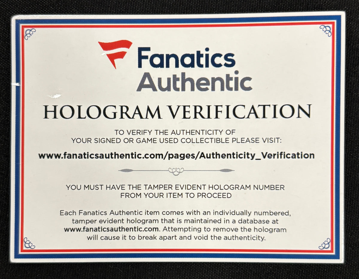 Patrick Mahomes Signed Autographed Authentic Helmet Eclipse Fanatics Cert