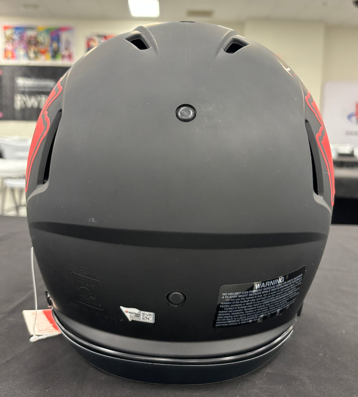 Patrick Mahomes Signed Autographed Authentic Helmet Eclipse Fanatics Cert