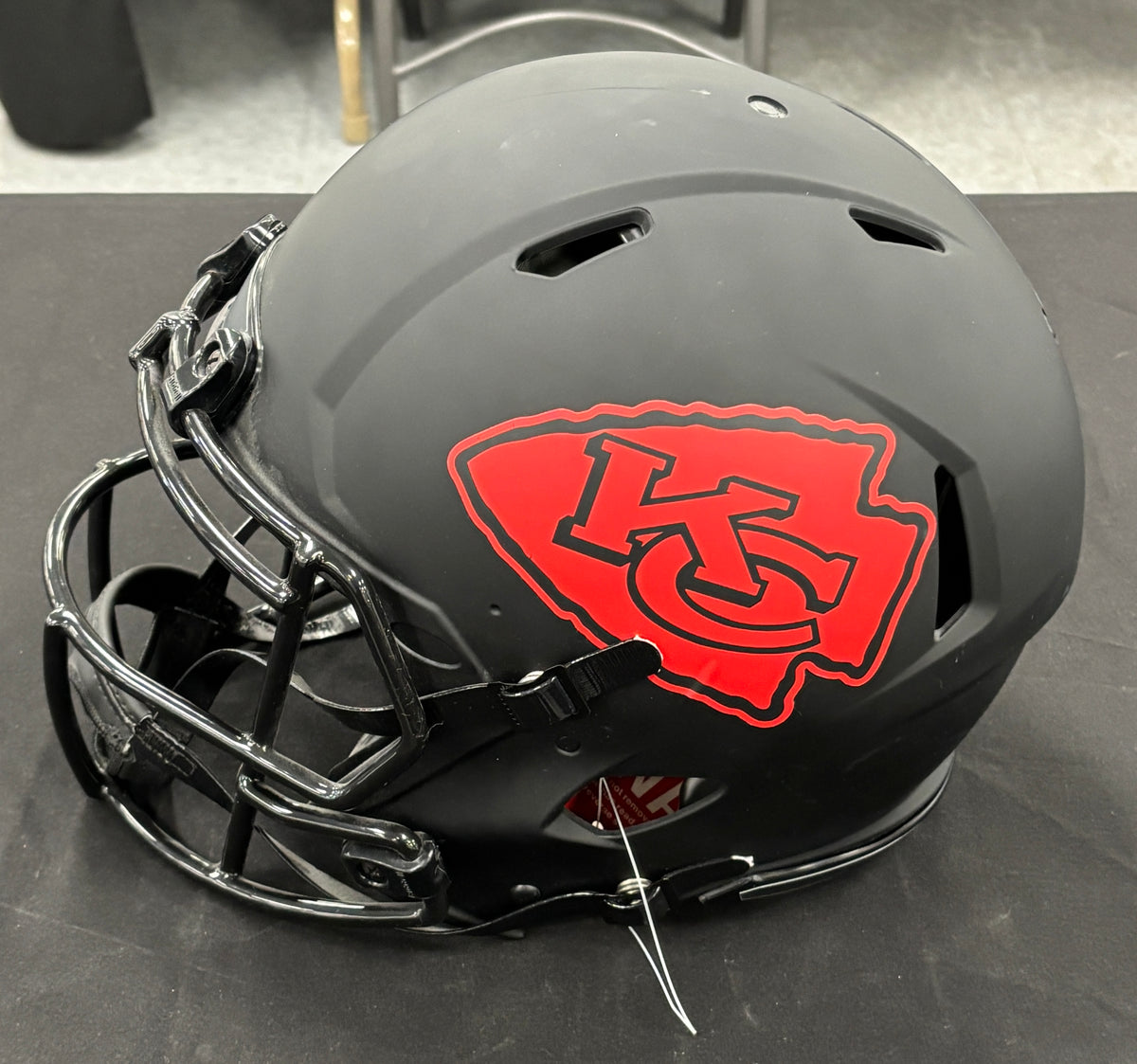 Patrick Mahomes Signed Autographed Authentic Helmet Eclipse Fanatics Cert