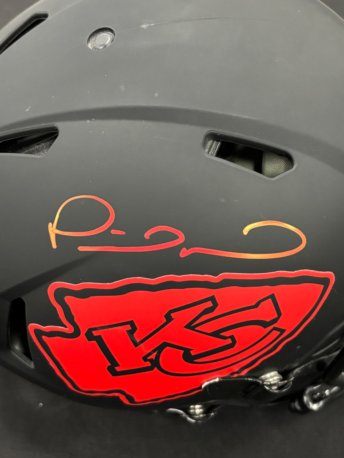 Patrick Mahomes Signed Autographed Authentic Helmet Eclipse Fanatics Cert